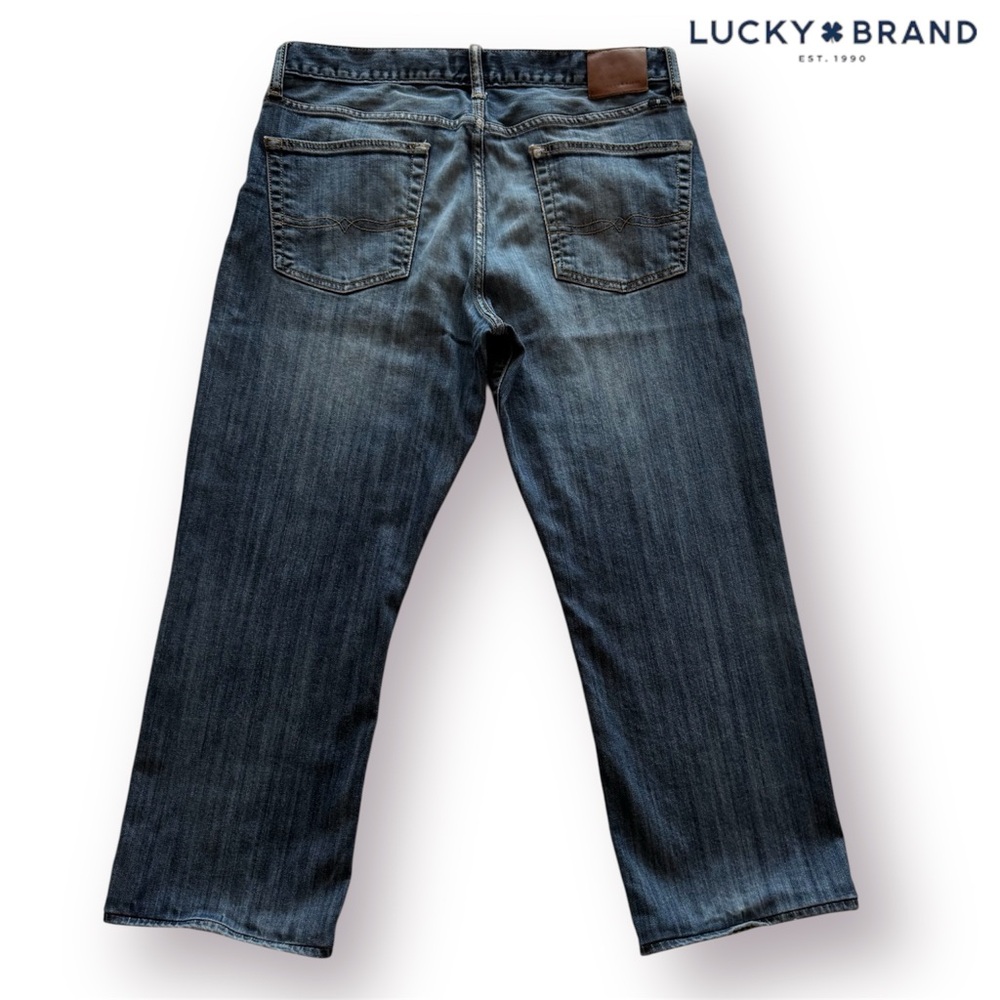 🛍️SALE🛍️ Lucky Brand 361 Vintage Straight Men's Blue Jeans - Picture 3 of 9